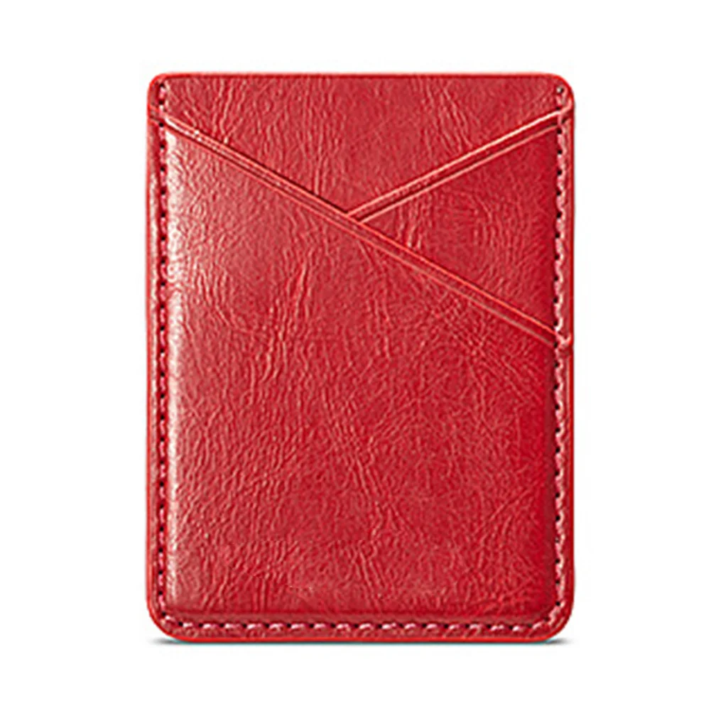 Универсальный складной мини чехол на заднюю панель с клеевым карманом держатель