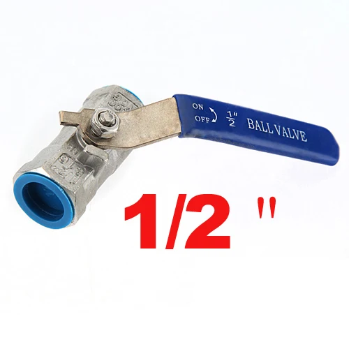 Горячая продажа JFBL 1/2 &quotрычаг женский/женский шаровые краны с длинной ручкой 316