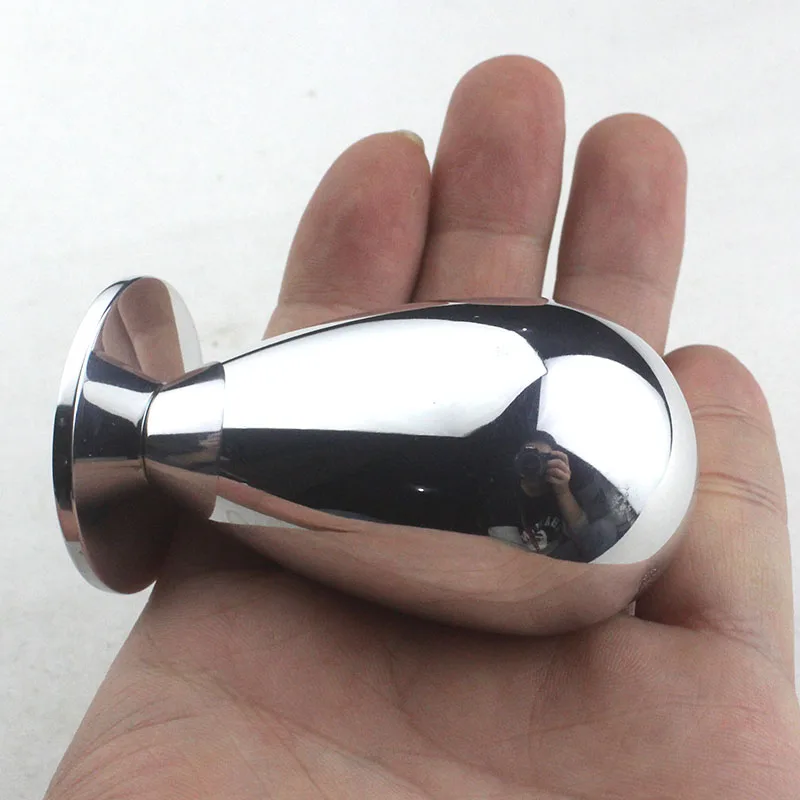 Анальная пробка большого размера диаметром 40 мм анальные свечи металлические