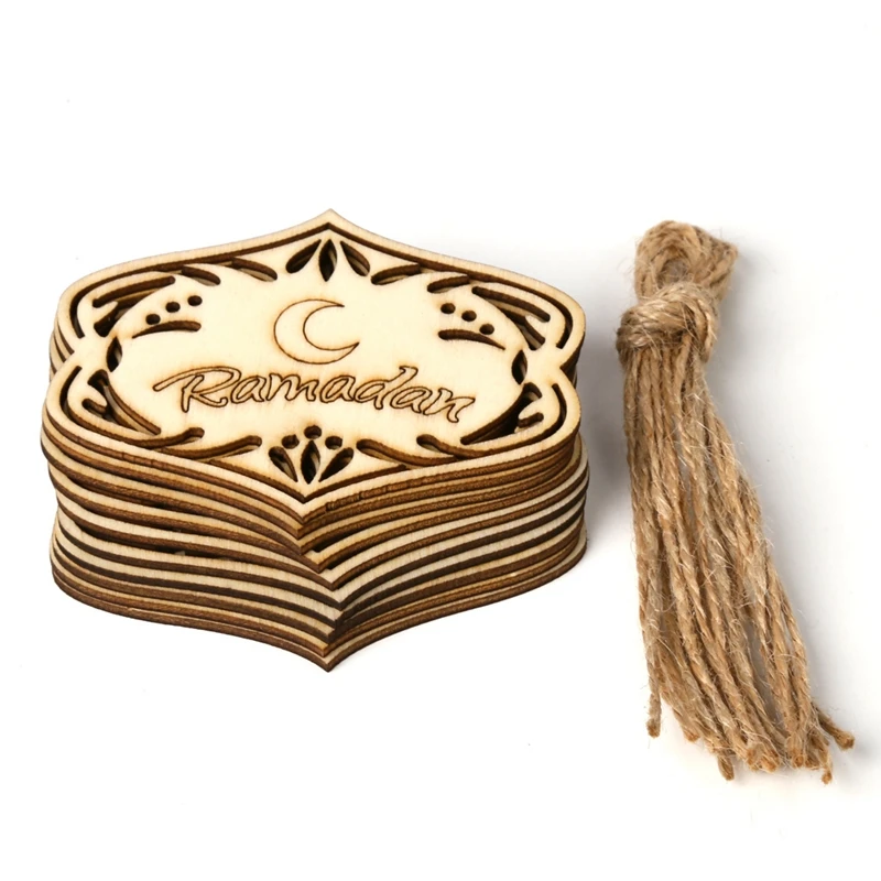 10 шт./компл. ИД Мубарак мусульманское украшение для дома Рамадан Декор Подвеска