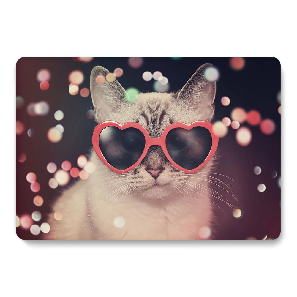 Новейший цветной печатный матовый чехол для Apple Macbook Air Pro Retina M1 Chip 11 12 13 15 16 дюймов