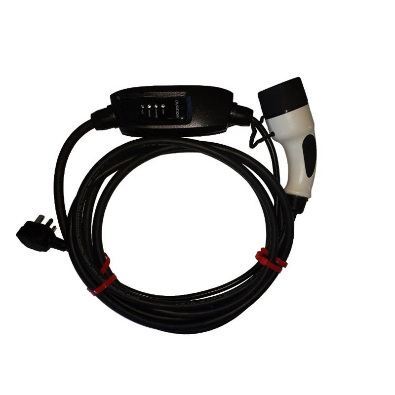 Menneks типа 2 Портативный ev быстрое зарядное устройство 10A с NZ АС plug IEC62196