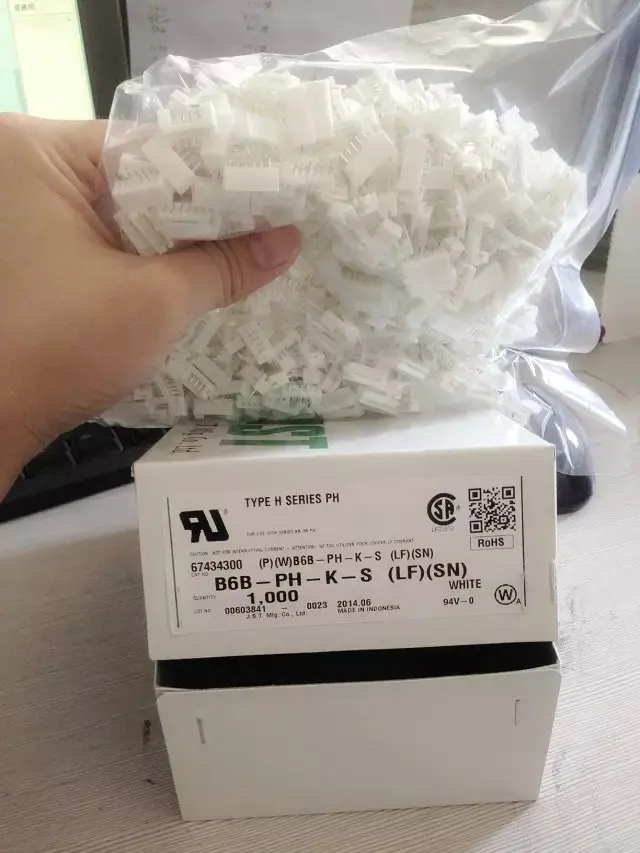 

B6B-PH-K-S(LF)(SN) CONN HEADER PH TOP 6POS 2MM B6B-PH-K-S Housings Connectors terminals housing 100% new and original parts