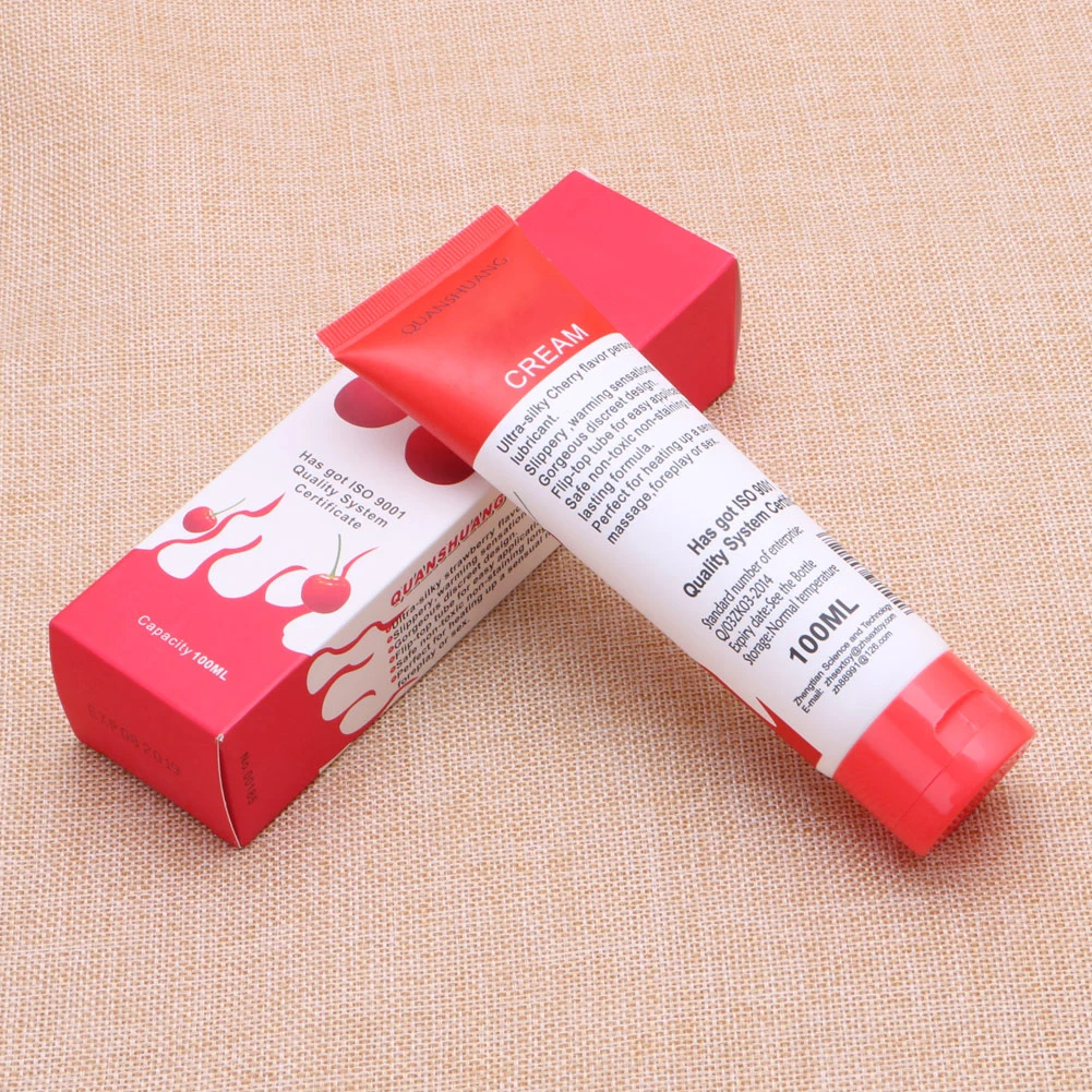 100 мл личный лубрикант гель на водной основе для улучшения секса Вишневое масло