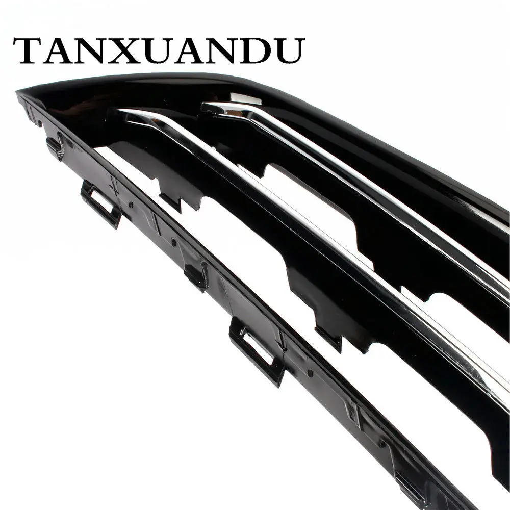 2Bar Chrome Trim Piano Paint Foglight Fog Lamp Vent Grill Grille Fit For AUDI A8 Quattro D4 2011-2013 4H0807679E 4H0807680E | Автомобили и