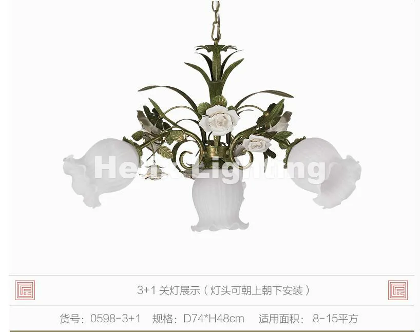 Люстра с цветными светодиодами E14 в скандинавском стиле|pendant lamp|colorful lampshadespedant light |