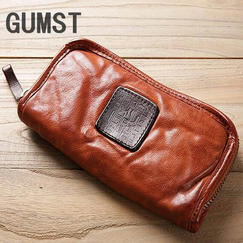 Брендовый женский кошелек GUMST Дамские кошельки из натуральной кожи