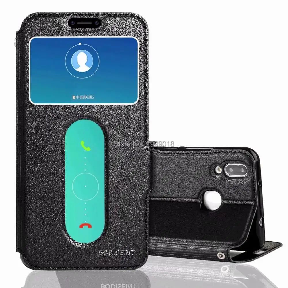 Filp Case For Vivo Y81 Cover Window View Stand Leather Flip Y 81 VivoY81 Soft Cases |