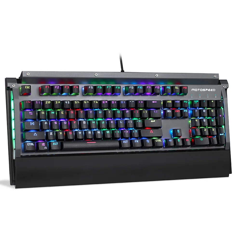 Motospeed CK98 механическая клавиатура Kailh Box Switch 104 клавиши USB 2 0 Проводная 1 мс скорость