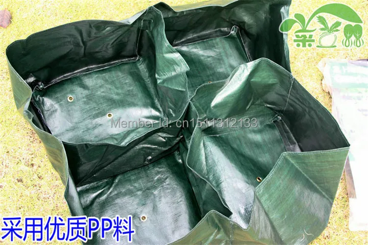 Новые четыре Рамка Сумка На Открытом Воздухе горшки для посадки растений