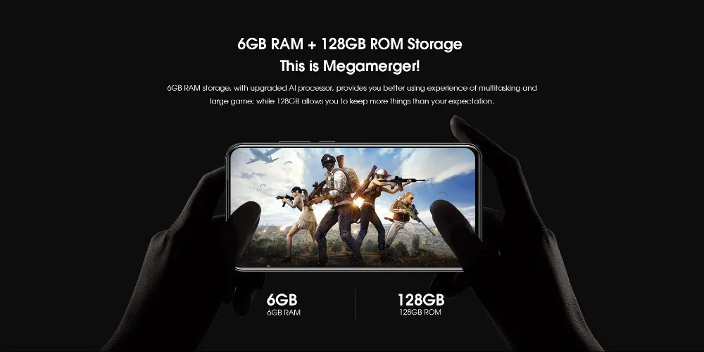 Elephone U2 мобильный телефон Android 9,0 MT6771T 6,26 дюймов FHD+ экран 16MP всплывающая камера лицо ID 4G LTE смартфон