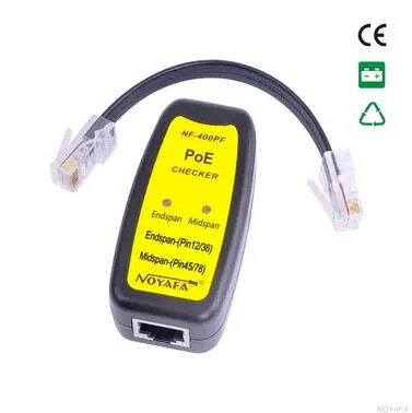 Noyafa запустился NF-400PF POE Тестер с портом POE Checker POE сплиттер