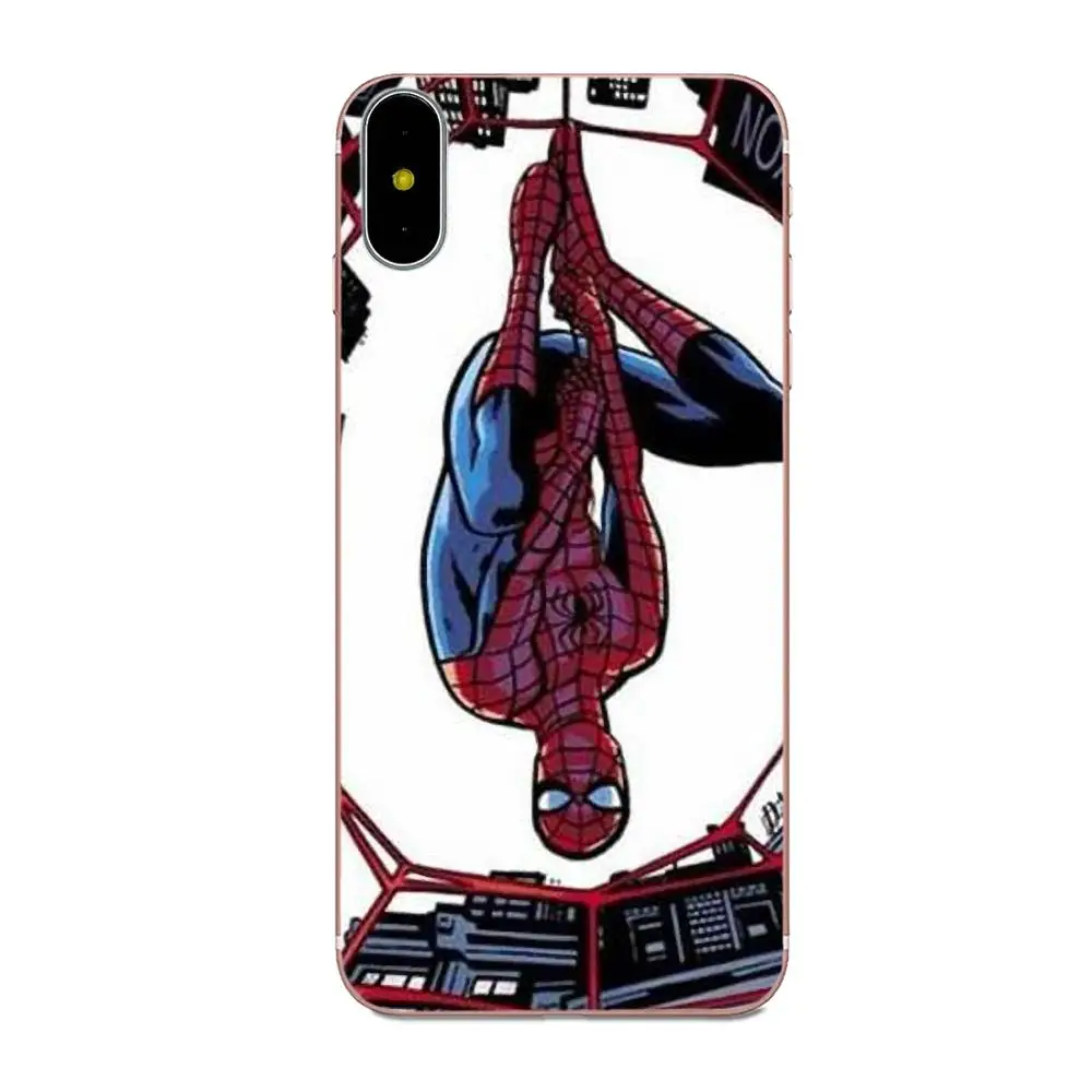 Защитный чехол из ТПУ для Xiaomi Redmi Note 2 3 3S 4 4A 4X 5 5A 6 6A Pro Plus Marvel Captain Spider|Чехлы-накладки|