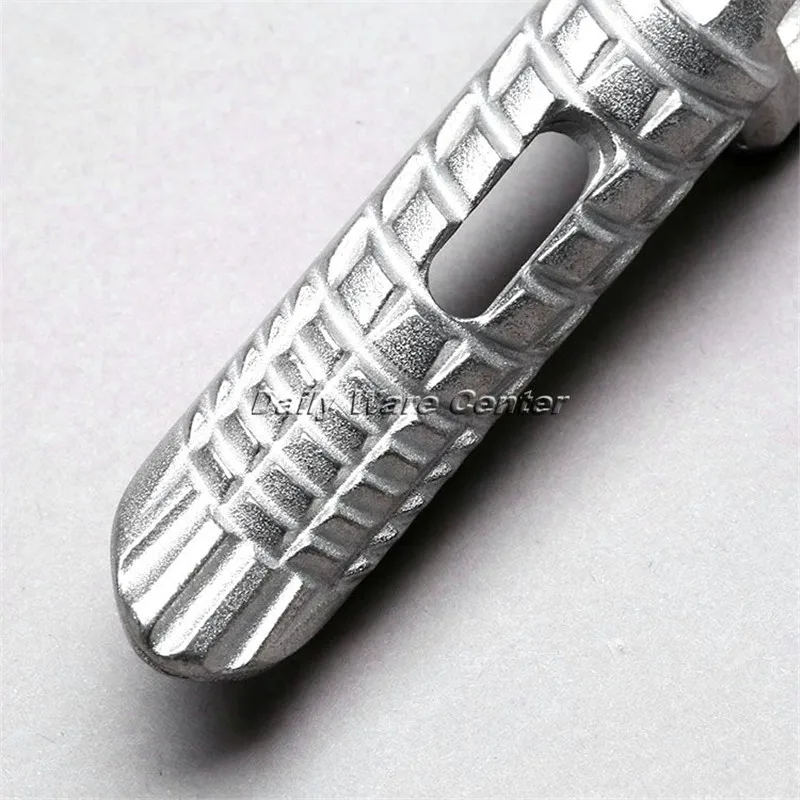 1 пара Хромированная передняя подставка для ног мотоцикла аксессуары диртбайк