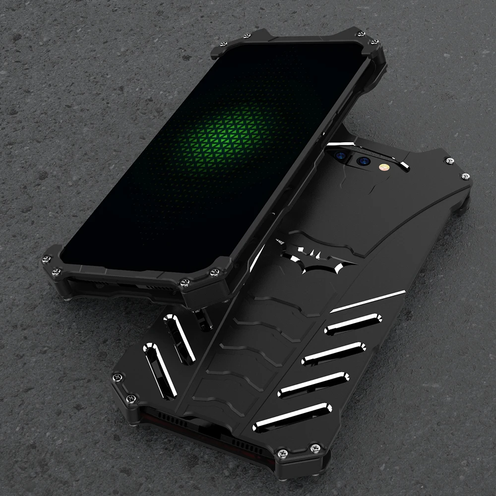 Ударопрочный Алюминиевый металлический бампер R Just чехлы для телефонов Xiaomi чехол