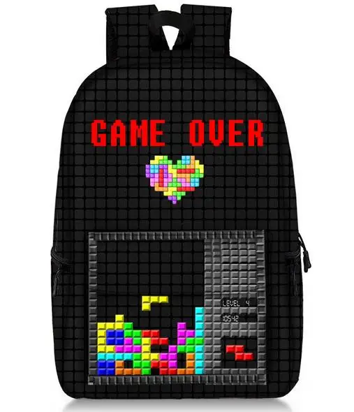 Joyloading мультяшная Ретро игровая консоль дизайн геймпада школьная сумка рюкзак на