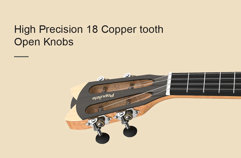 Populele U1 2" Умная концертная гитара укулеле Bluetooth акустическая электрическая сопрано укулеле Uke комплект гитара Xiaomi светодиодный APP Phone