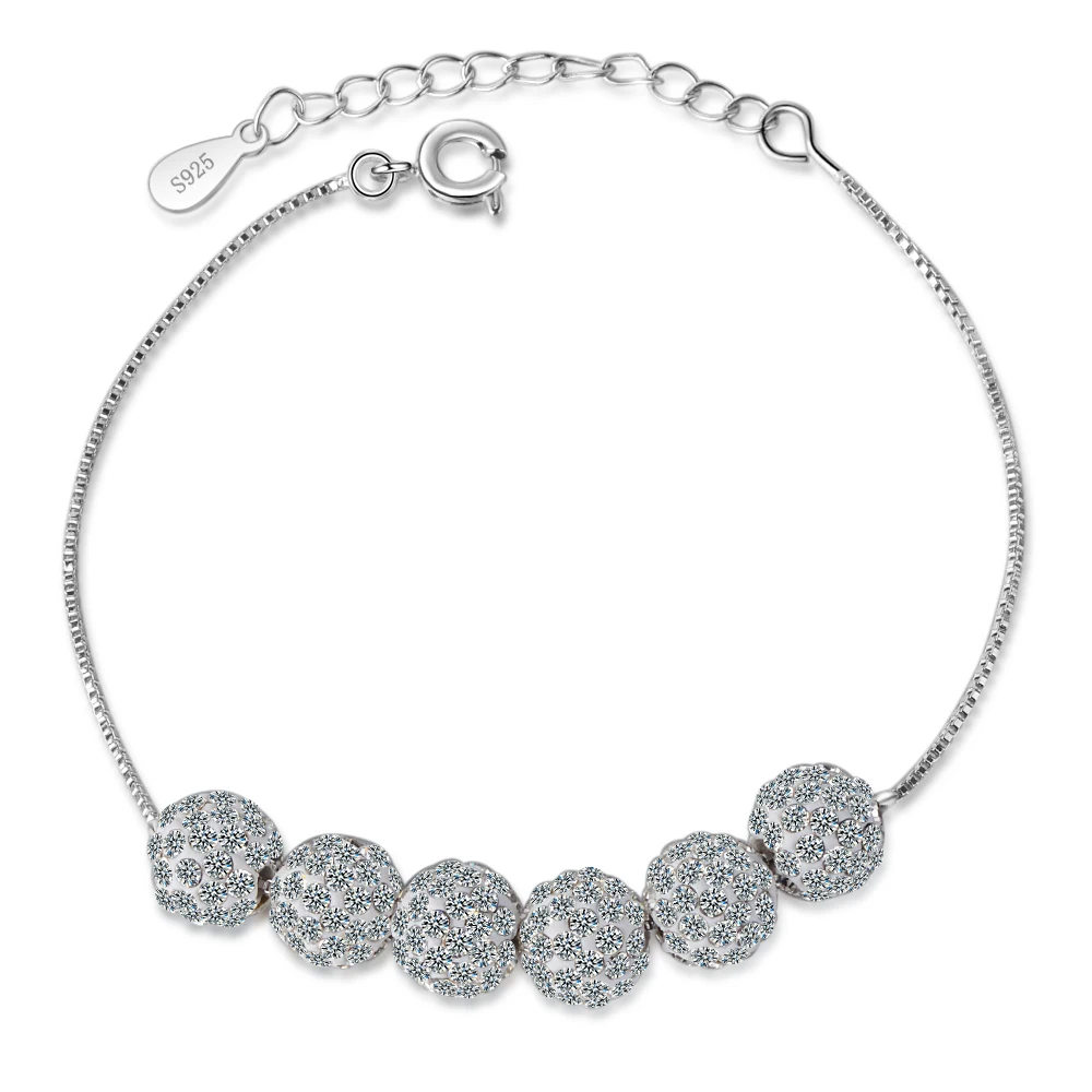 Лидер продаж новый браслет из стерлингового серебра модный серебряный