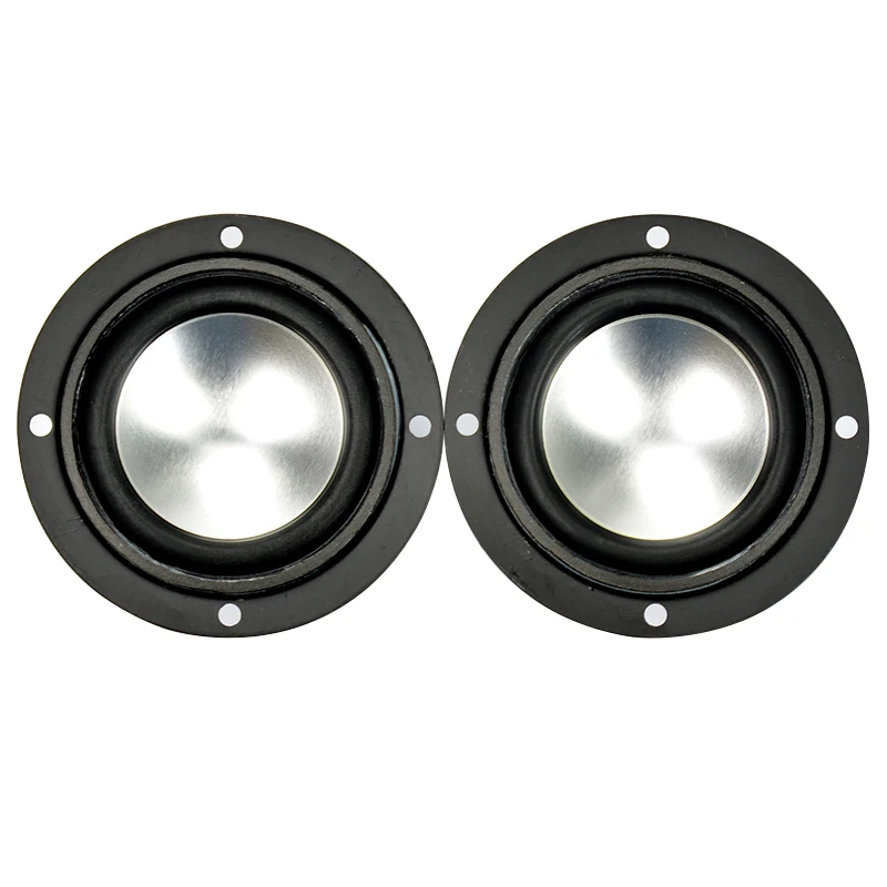Динамик AIYIMA 2 шт. динамик с алюминиевым дном ПУ Неодимовый магнитный полный