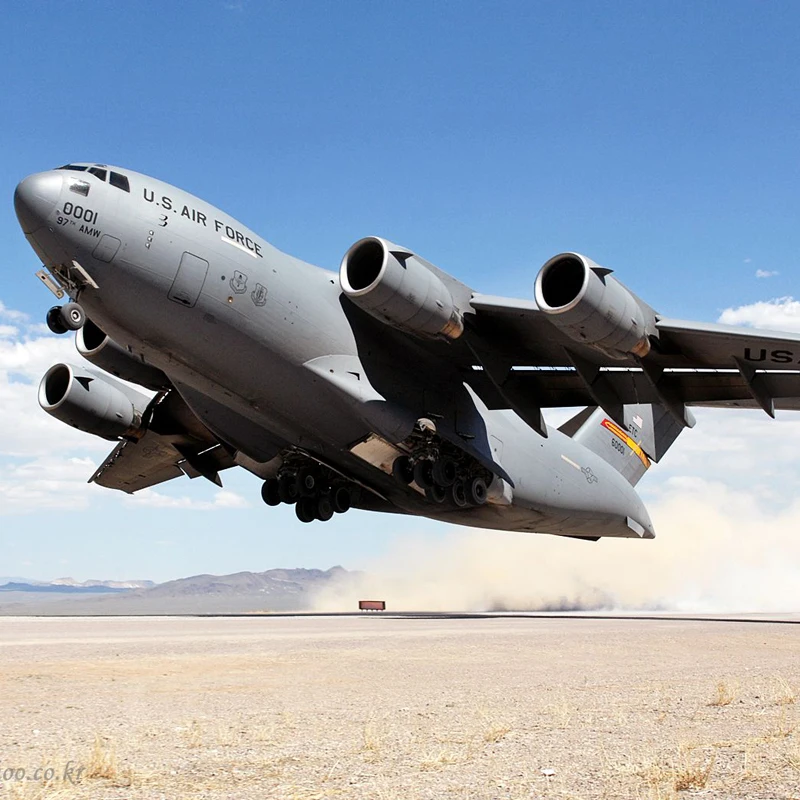 Самолет на радиоуправлении C17 военный самолет Аэробус Aieliner 2 4 ГГц 7 каналов