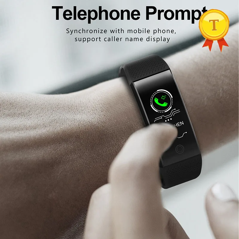 best selling fitness Smart Bracelet Heart Rate Monitor Waterproof Color Screen swim Fitness Tracker Bluetooth Sports wristband |
