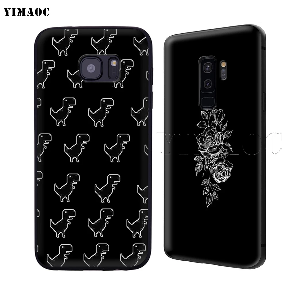 Мягкий силиконовый чехол для Samsung Galaxy S6 S7 Edge S8 S9 Plus A3 A5 A6 Note 8 9 | Мобильные телефоны и