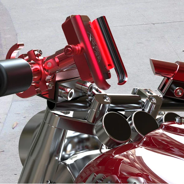 Обновление Алюминий сплав модификация мотоцикла держатель телефона для iphone Xs Max