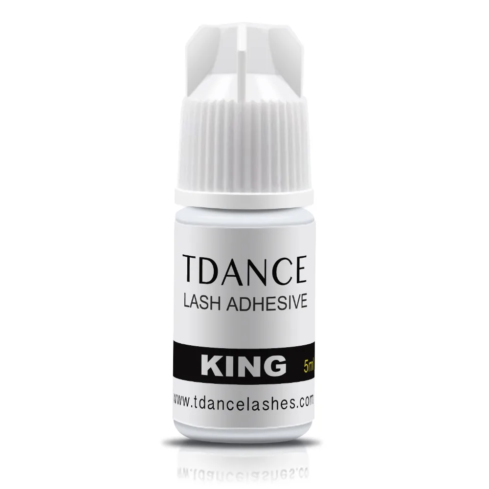 TDANCE 5 мл KING чувствительный клей 3-4 секунды сухой без запаха без моделирования клей для наращивания ресниц Клей последние 7-8 недель