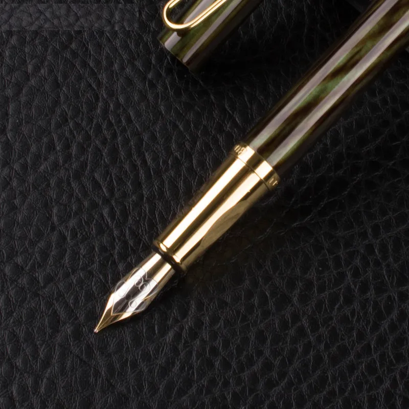 Ручка перьевая женская роскошная черная ручка с черными чернилами|fountain pen|quality