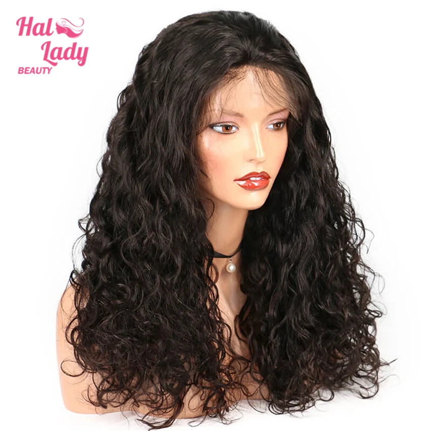Halo Lady beauty натуральные волнистые парики из натуральных человеческих волос