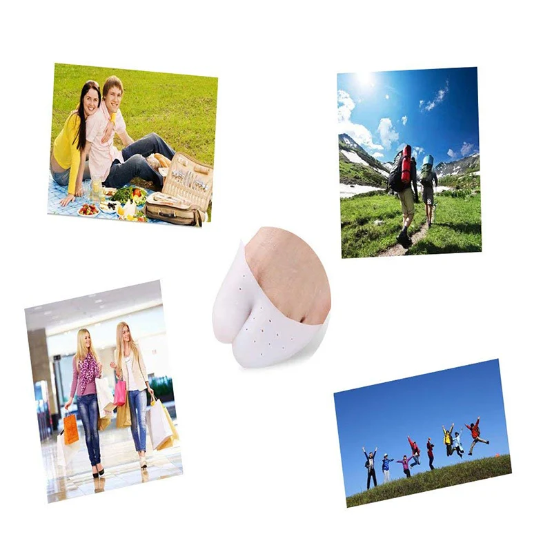 Full/Half Toe Sleeve Metatarsal Pads Ballet Shoe Protect High Heels Bunion Forefoot Cushioning Relief Diabetic Feet Men Women |