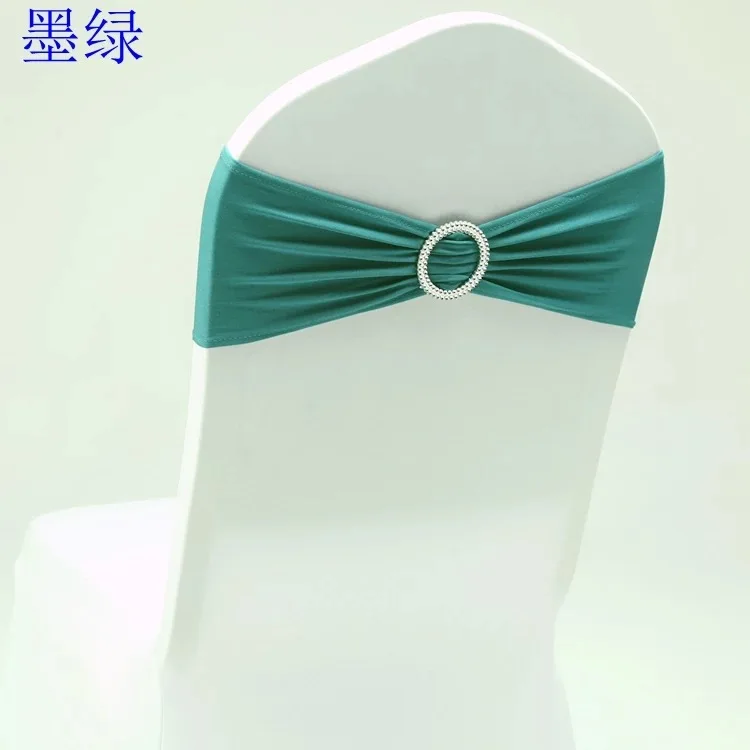 100 шт. эластичные ленты для стула из спандекса и лайкры|chair sashes|chair cover sashchair bows |