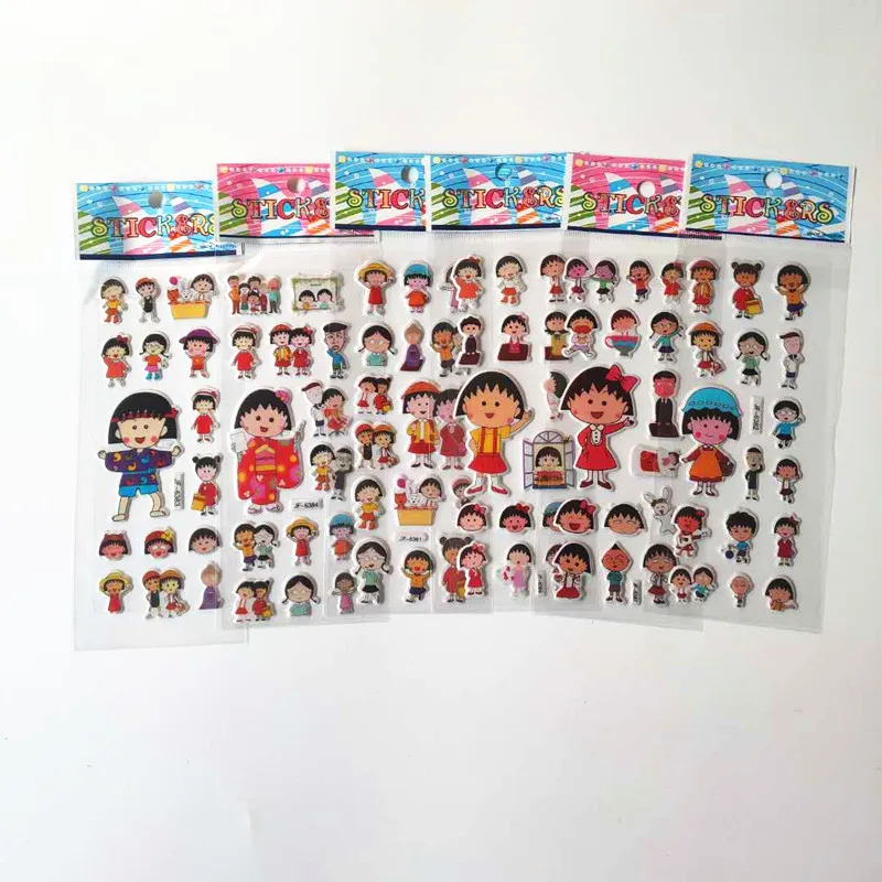 6 шт. с изображениями мультипликационных персонажей прекрасная маленькая