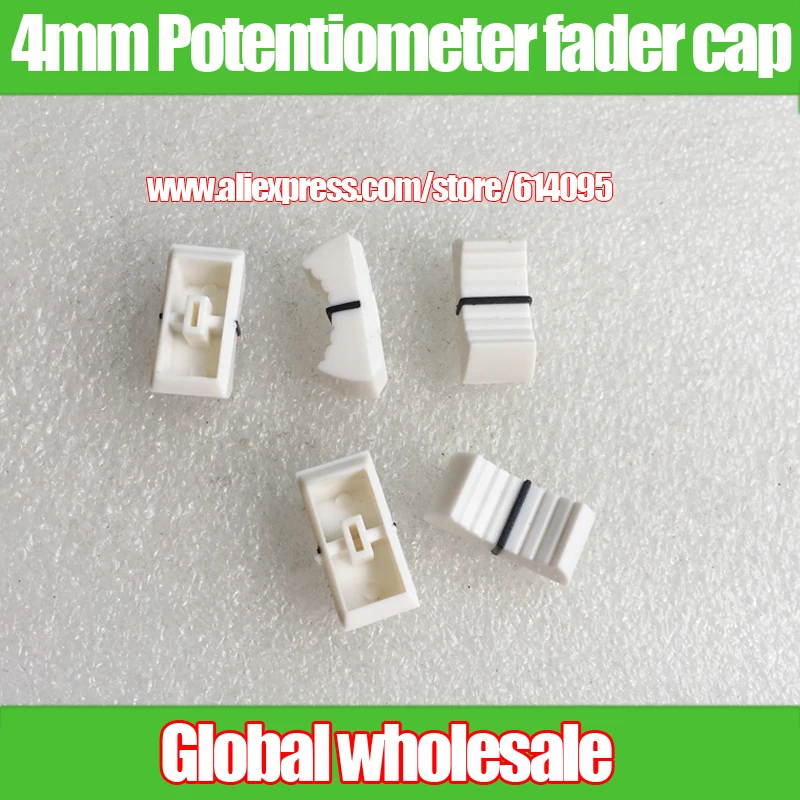 10 шт. белый потенциометр с регулировкой яркости|knob cap|fader knob cappotentiometer fader |