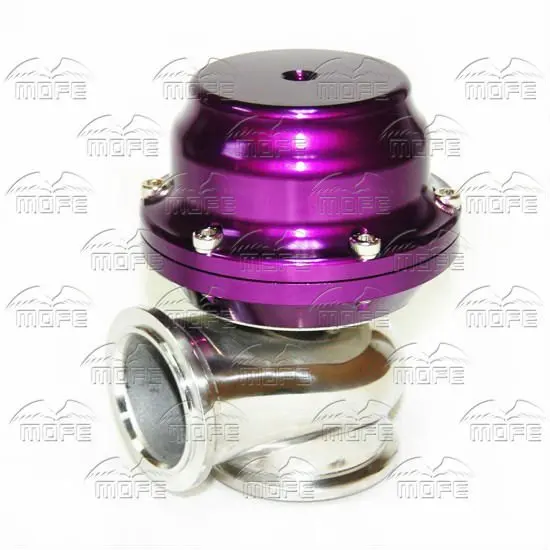 MOFE Turbo V-band 44 мм Wategate с пружинной скоростью: 8.7PSI до 13PSI фиолетовый |