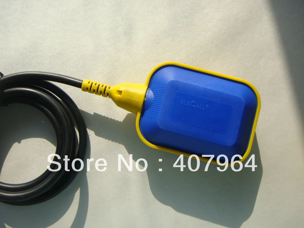 Поплавковый выключатель уровня воды кабель 3 м автоматическая регулировка