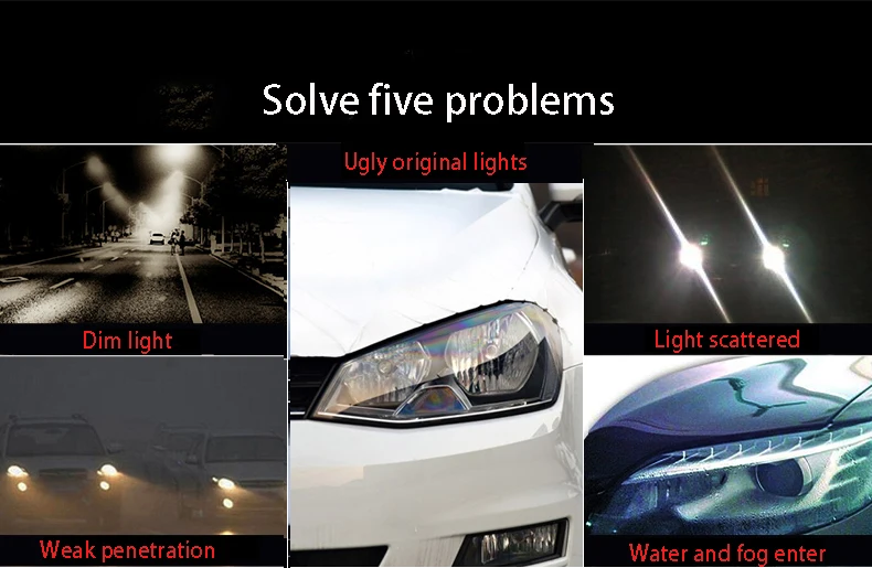 Для VOLKSWAGEN для гольфа 7 светодио дный сборки фар 2013- год