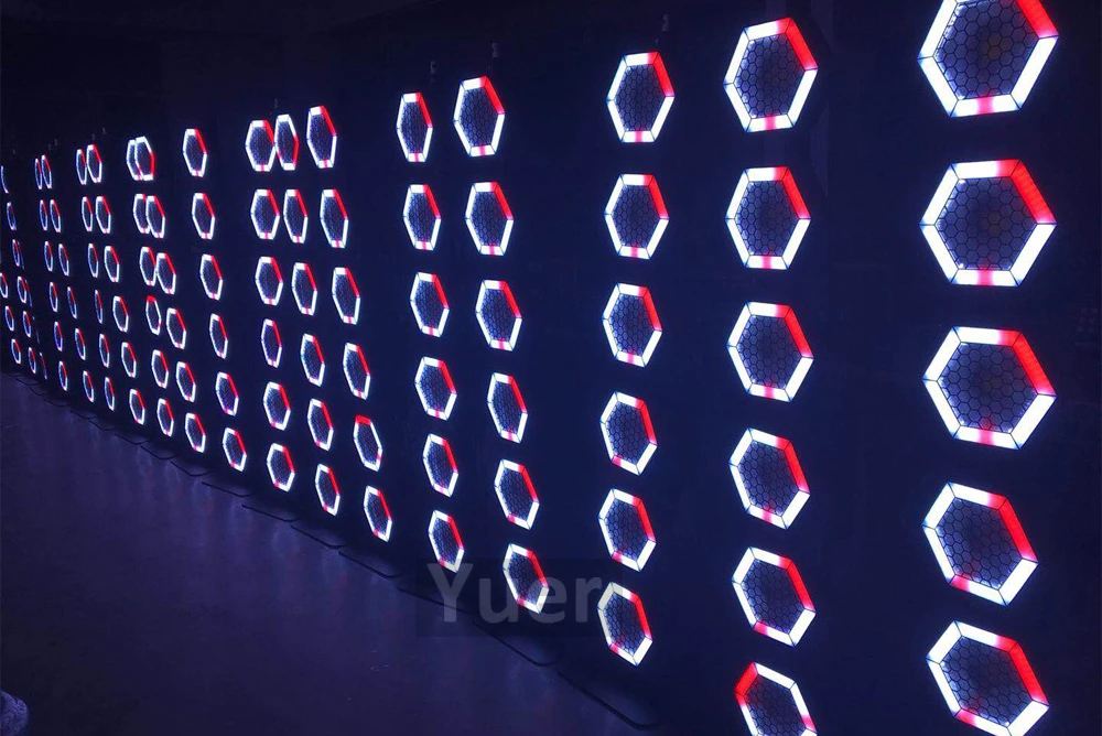 2 шт./лот светодиодный Ретро вспышки света 6x144pcs SMD свет для сцены RGB 800 Вт сценический свет для День рождения концерт диджея декоративный светильник