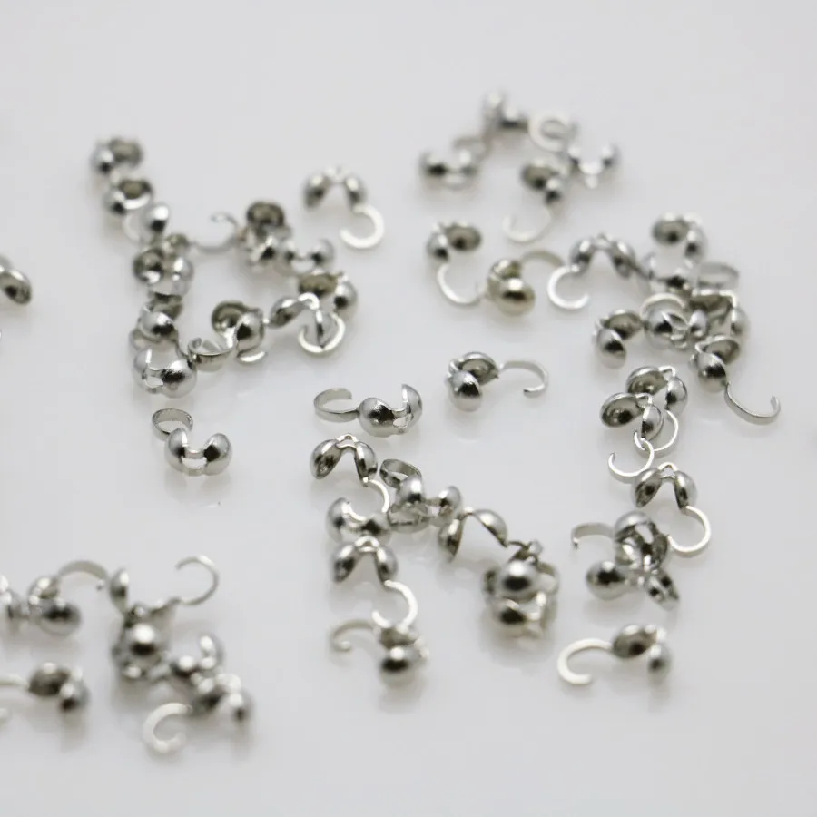 Металлические кнопки с серебряной пластиной 10 шт. фитинги для аксессуаров