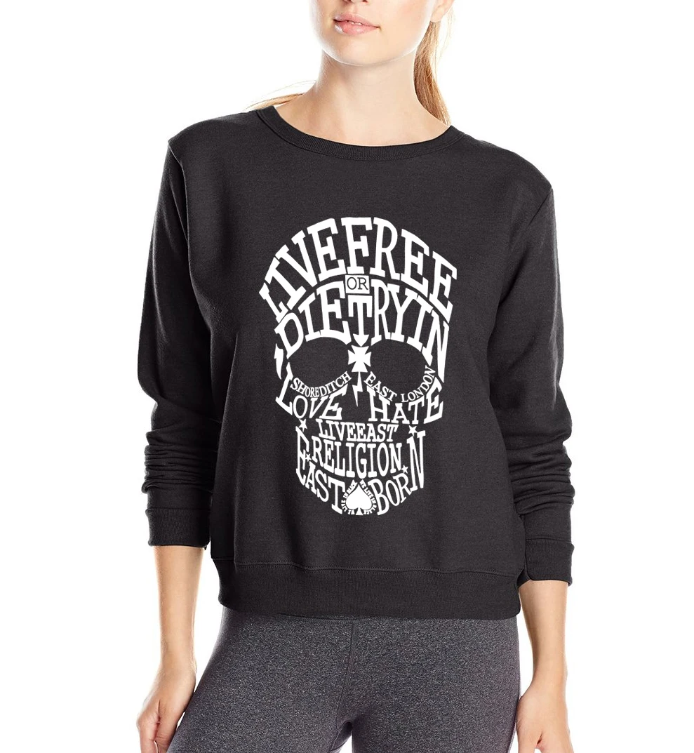 Новое поступление 2021 весенне-зимняя Толстовка в стиле рок-панк женская уличная