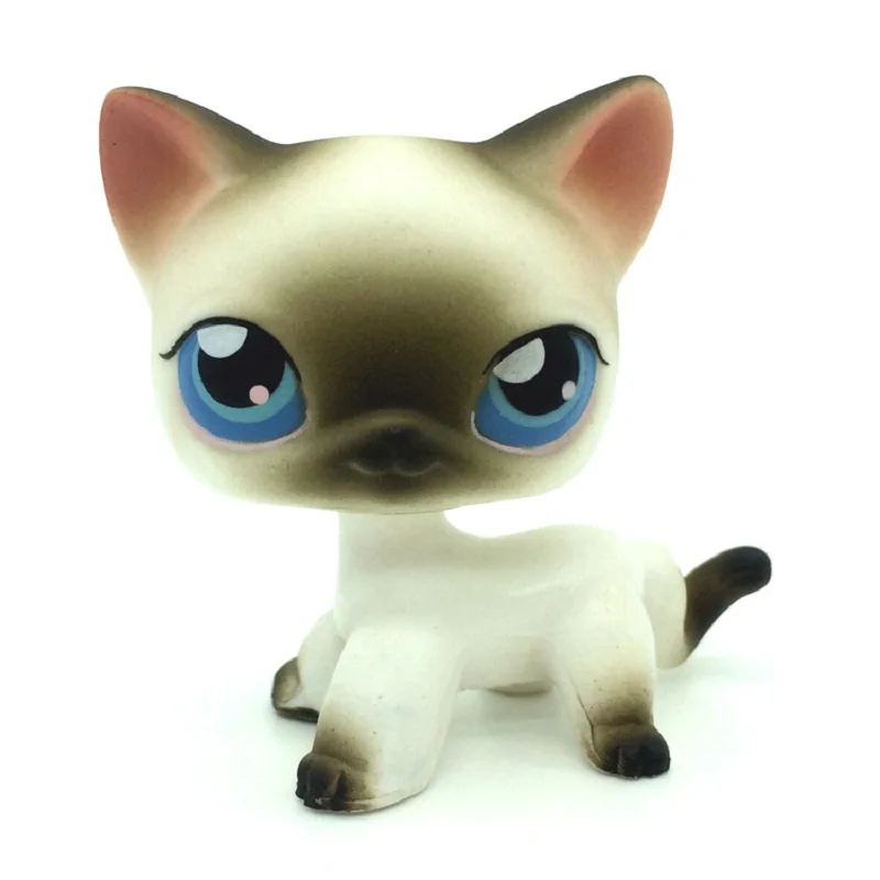 Редкий Pet Shop Lps игрушки кошка#5#391 собака колли коричневая такса кокер спаниель белый Great Dane короткие волосы стоящий