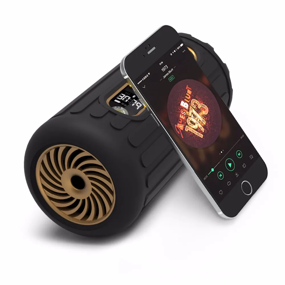 Беспроводной Bluetooth динамик IPX4 для езды на велосипеде открытом воздухе