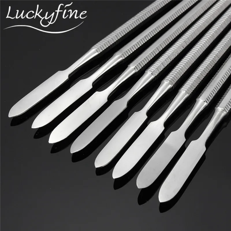 8 шт. шпатель из нержавеющей стали для смешивания теней| |