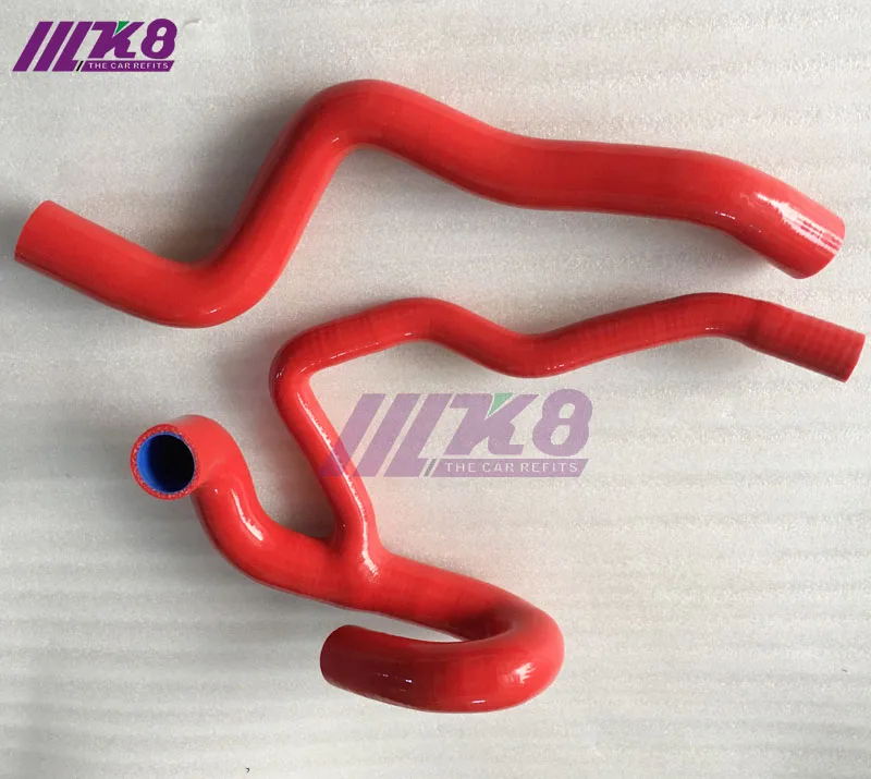 Силиконовый шланг радиатора подходит для 08 13 MAZDA 3 MAZDA3 MAZDASPEED3 2.3L (2 шт.)
