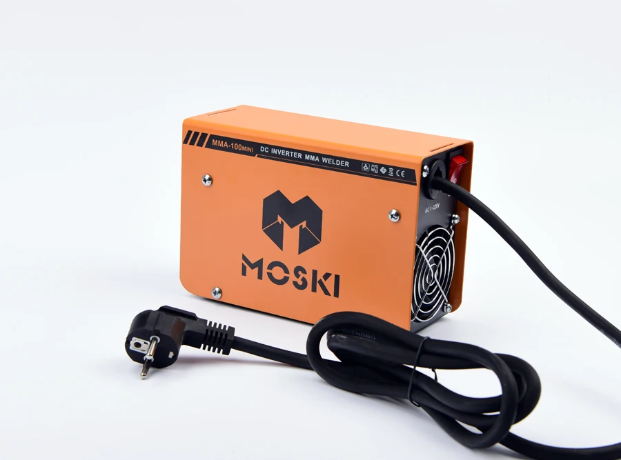MOSKI Электрический сварочный аппарат ММА сварщик портативный Мини DC инвертор 220 В