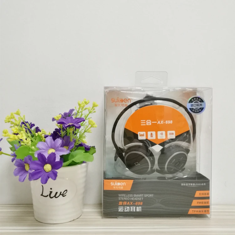 Neckband беспроводные наушники оригинальные Suicen AX 698 L8 Bluetooth TF карта fm радио