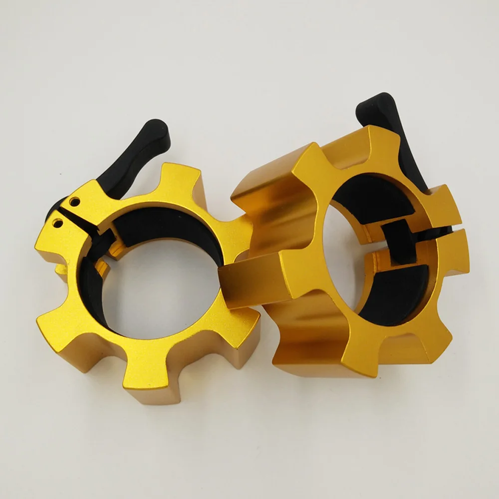 1 пара 2-дюймовый алюминиевый замок для тяжелой атлетики | Спорт и развлечения