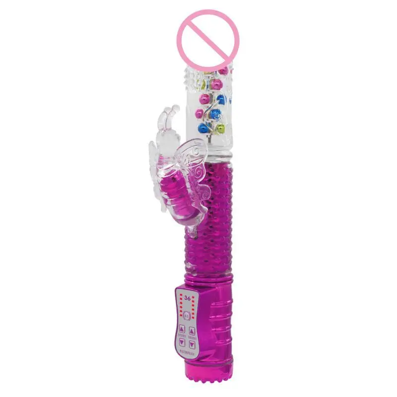 Вибратор с 36 частотами вибрирующий массажер зарядкой от USB мощный женский