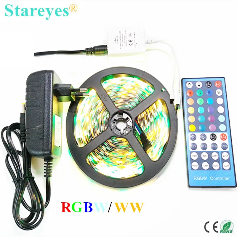 Водонепроницаемая светодиодная лента RGBW RGBWW SMD 5050 5 м 1 комплект|lamp stem|led bike lampled