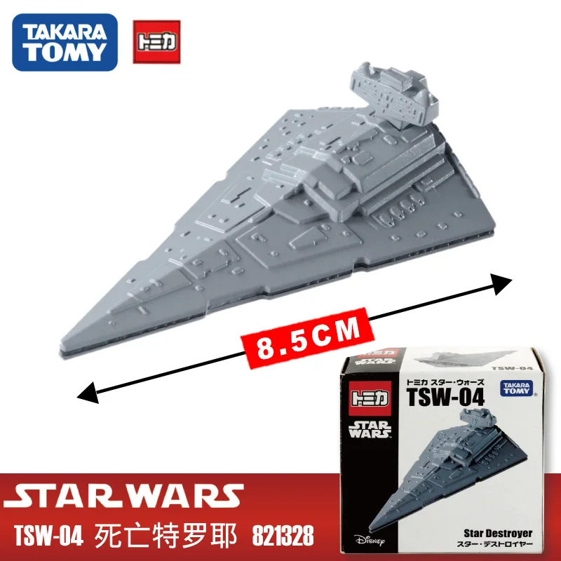 TSW-04 Tomy Tomica автомобиль Звездные войны белый солдат черный солдат литые игрушки металлическая модель автомобиля - Цвет: TSW-04